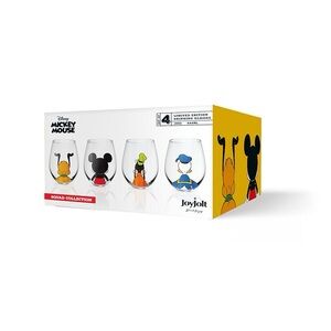 JoyJolt Disney Mickey Mouse Squad Collection Glasses